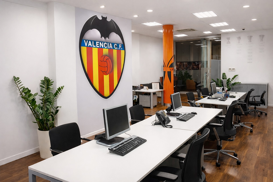 Oficinas atención al valencianista